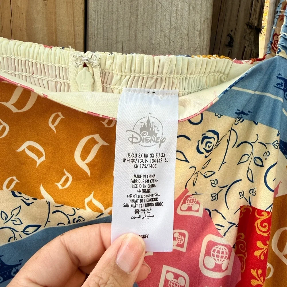 Disney parks Colorful Patchwork Dress - Picture 4 of 9